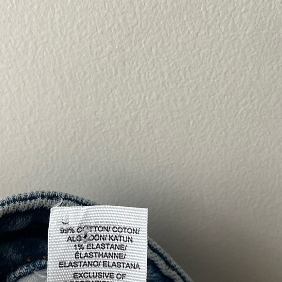 Lucky Brand Raw Edge Denim Jean Shorts Pom Poms 27 - Picture 10 of 10